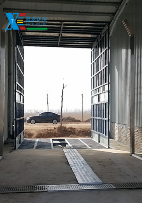 半自動(dòng)車(chē)輛洗消中心